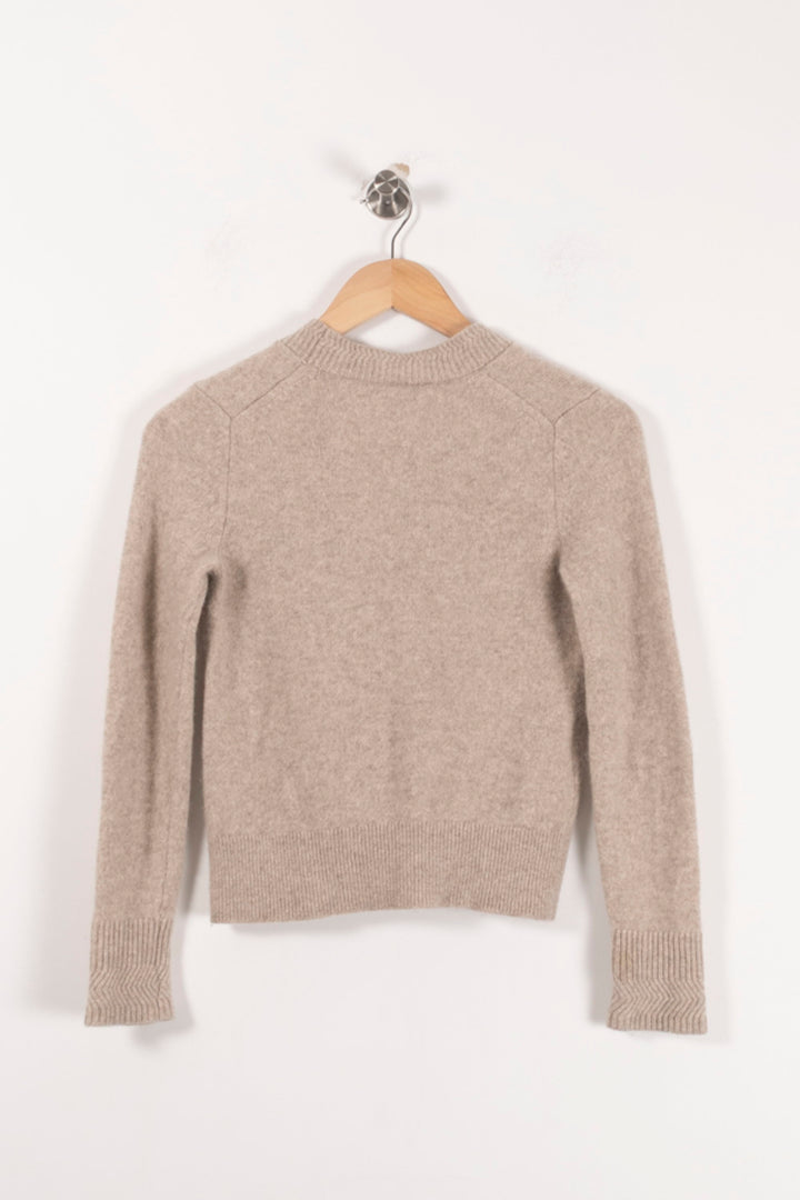 Cardigan Beige - Taille XS/34 de la marque Comptoir des Cotonniers | PARAD92599 - Vendu par Paradigme - Image 4