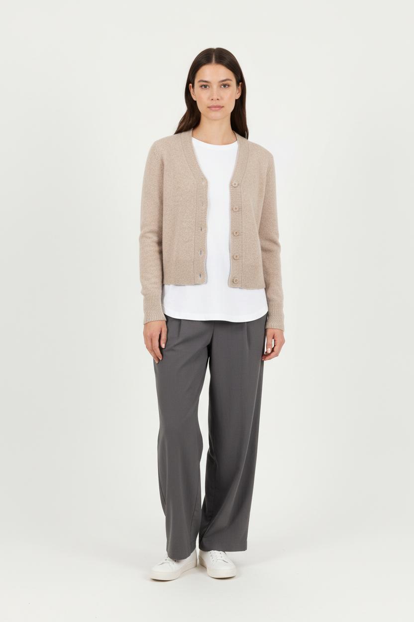 Cardigan Beige - Taille XS/34 de la marque Comptoir des Cotonniers | PARAD92599 - Vendu par Paradigme - Image 1