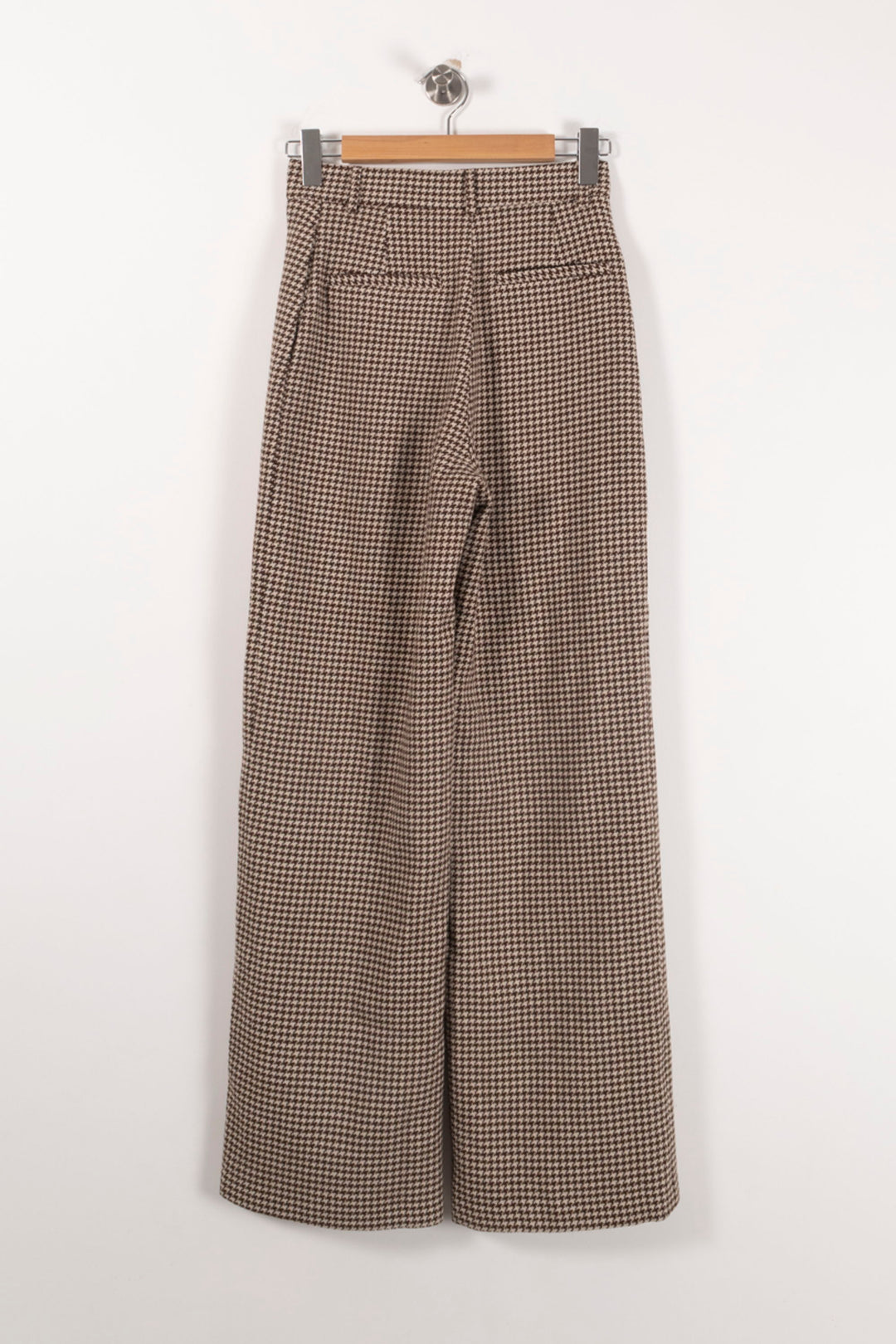 Pantalon Évasé Marron et Blanc - Taille XS/34 de la marque Paul & Joe | PARAD92600 - Vendu par Paradigme - Image 4