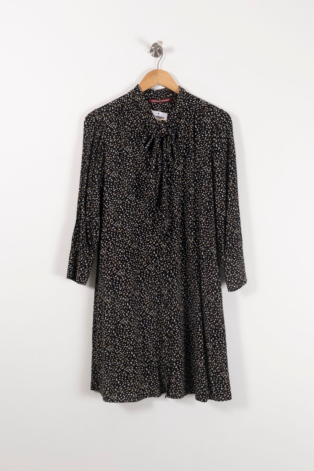 Robe Courte Noire et Blanche - Taille XS/34 de la marque Comptoir des Cotonniers | PARAD92602 - Vendu par Paradigme - Image 2