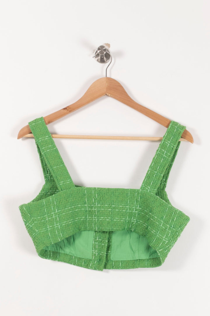 Crop Top Vert - Taille M/38 de la marque Suncoo | PARAD92609 - Vendu par Paradigme - Image 4