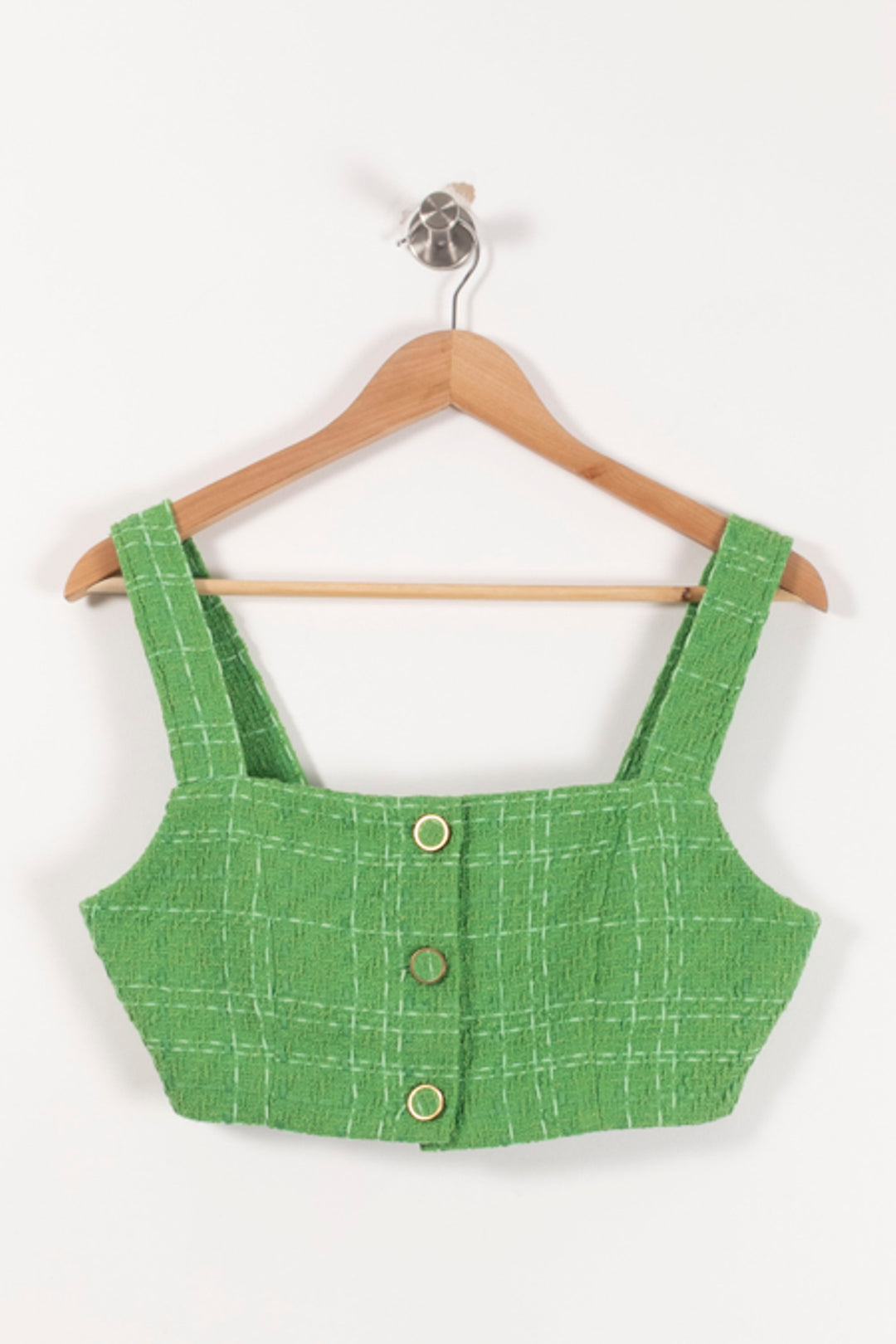 Crop Top Vert - Taille M/38 de la marque Suncoo | PARAD92609 - Vendu par Paradigme - Image 2