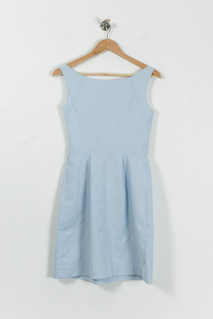 Robe Sans Manches Bleu - Taille S/36 de la marque Tara Jarmon | PARAD92613 - Vendu par Paradigme - Image 4