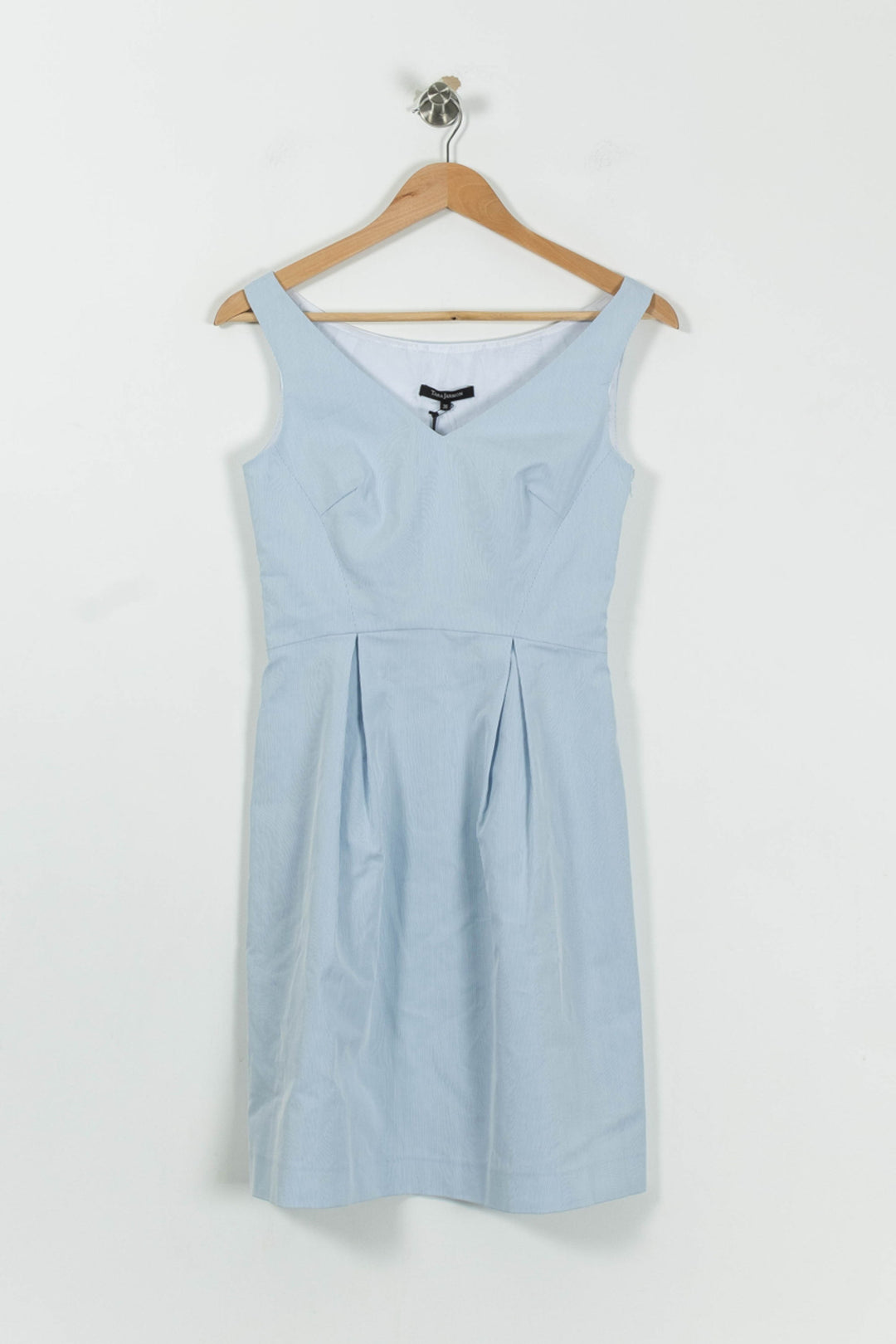 Robe Sans Manches Bleu - Taille S/36 de la marque Tara Jarmon | PARAD92613 - Vendu par Paradigme - Image 2