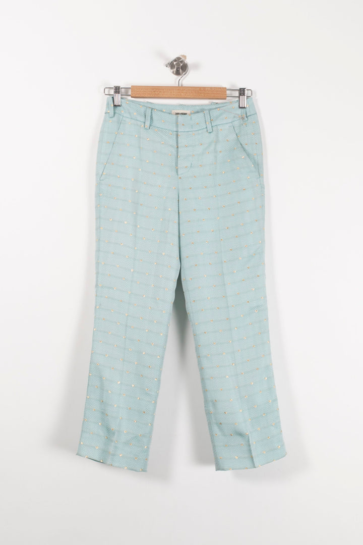 Pantalon Bleu - Taille XS/34 de la marque Zadig&Voltaire | PARAD92618 - Vendu par Paradigme - Image 2
