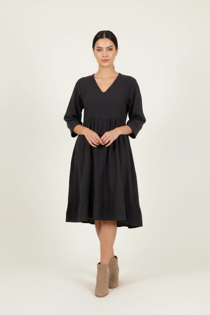 Robe Midi Grise - Taille M/38 de la marque ba&sh | PARAD92619 - Vendu par Paradigme - Image 1