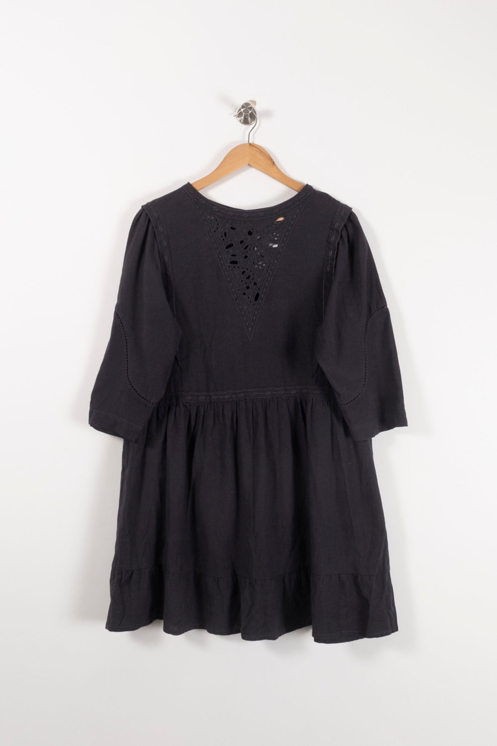 Robe Midi Grise - Taille M/38 de la marque ba&sh | PARAD92619 - Vendu par Paradigme - Image 2