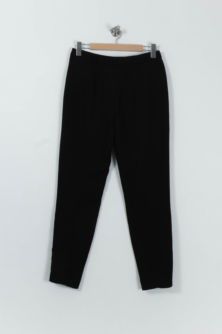 Pantalon Noir - Taille L/40 de la marque Tara Jarmon | PARAD92620 - Vendu par Paradigme - Image 4