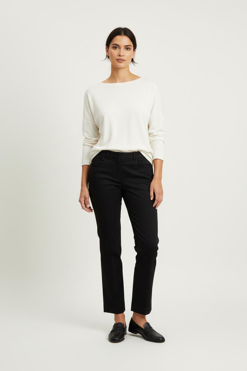 Pantalon Noir - Taille M/38 de la marque Tara Jarmon | PARAD92629 - Vendu par Paradigme - Image 1