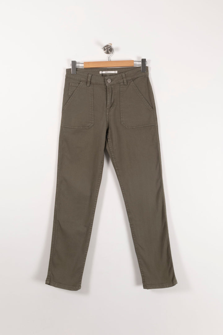 Pantalon Vert - Taille S/36 de la marque Sud express | PARAD92632 - Vendu par Paradigme - Image 2
