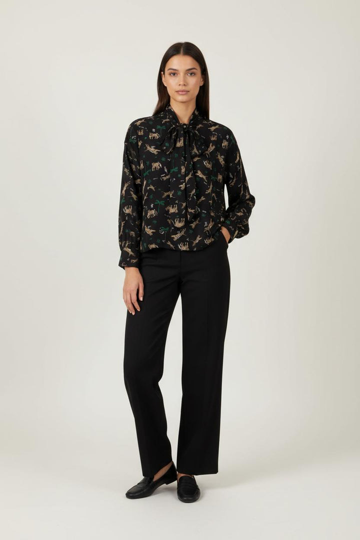 Blouse Noire - Taille M/38 de la marque Liu Jo | PARAD92642 - Vendu par Paradigme - Image 1