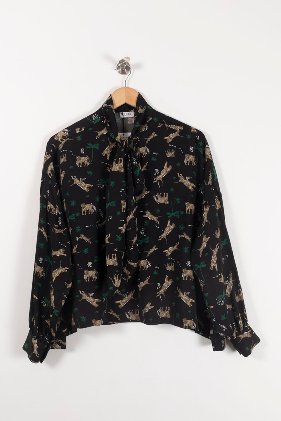 Blouse Noire - Taille M/38 de la marque Liu Jo | PARAD92642 - Vendu par Paradigme - Image 2