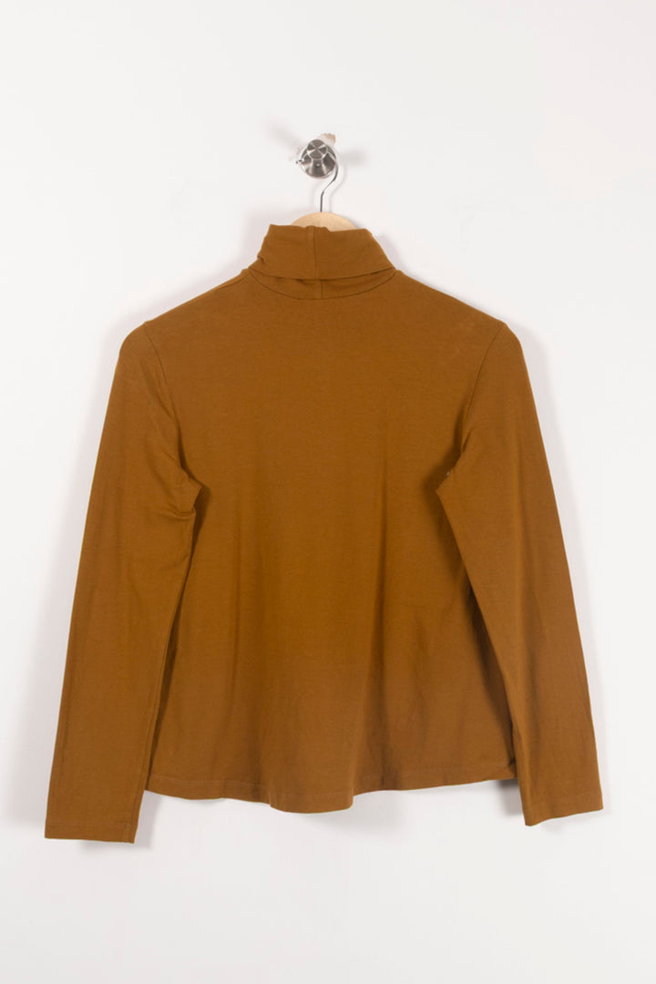 Sous-pull Marron - Taille XS/34 de la marque Des petits hauts | PARAD92652 - Vendu par Paradigme - Image 4