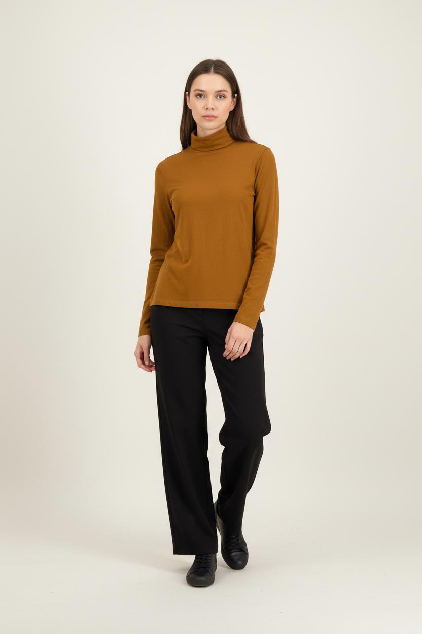 Sous-pull Marron - Taille XS/34 de la marque Des petits hauts | PARAD92652 - Vendu par Paradigme - Image 1