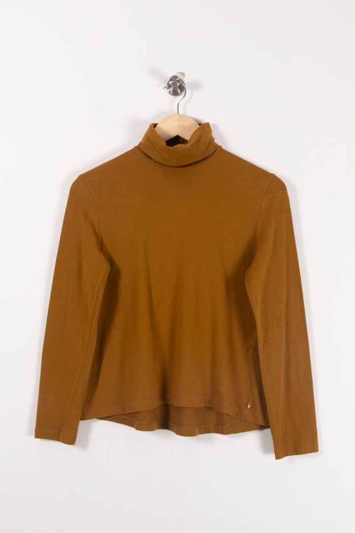 Sous-pull Marron - Taille XS/34 de la marque Des petits hauts | PARAD92652 - Vendu par Paradigme - Image 2