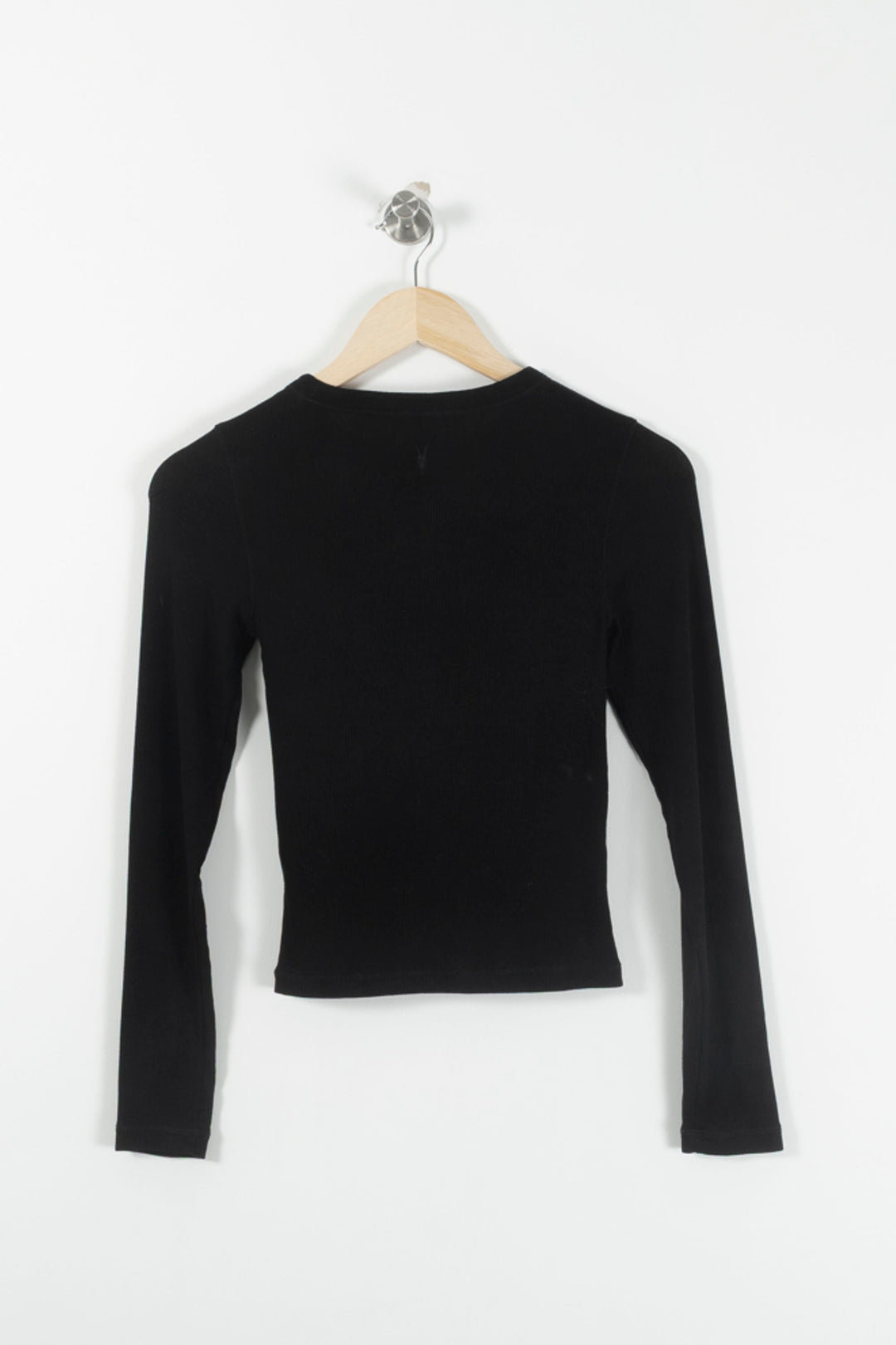 T-shirt Manches Longues Noir - Taille XS/34 de la marque All Saints | PARAD92662 - Vendu par Paradigme - Image 4