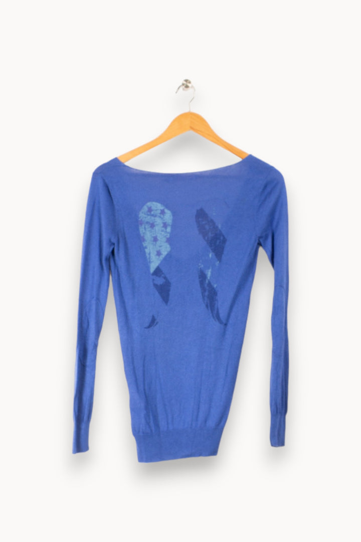 Pull bleu - Taille S/38