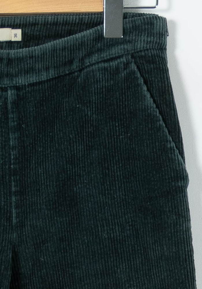 Pantalon Velours Vert - Taille S/36 de la marque La Fée Maraboutée | PARAD92683 - Vendu par Paradigme - Image 3