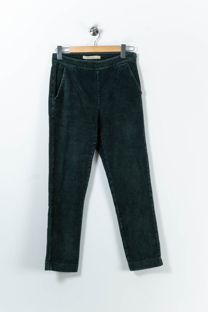 Pantalon Velours Vert - Taille S/36 de la marque La Fée Maraboutée | PARAD92683 - Vendu par Paradigme - Image 2
