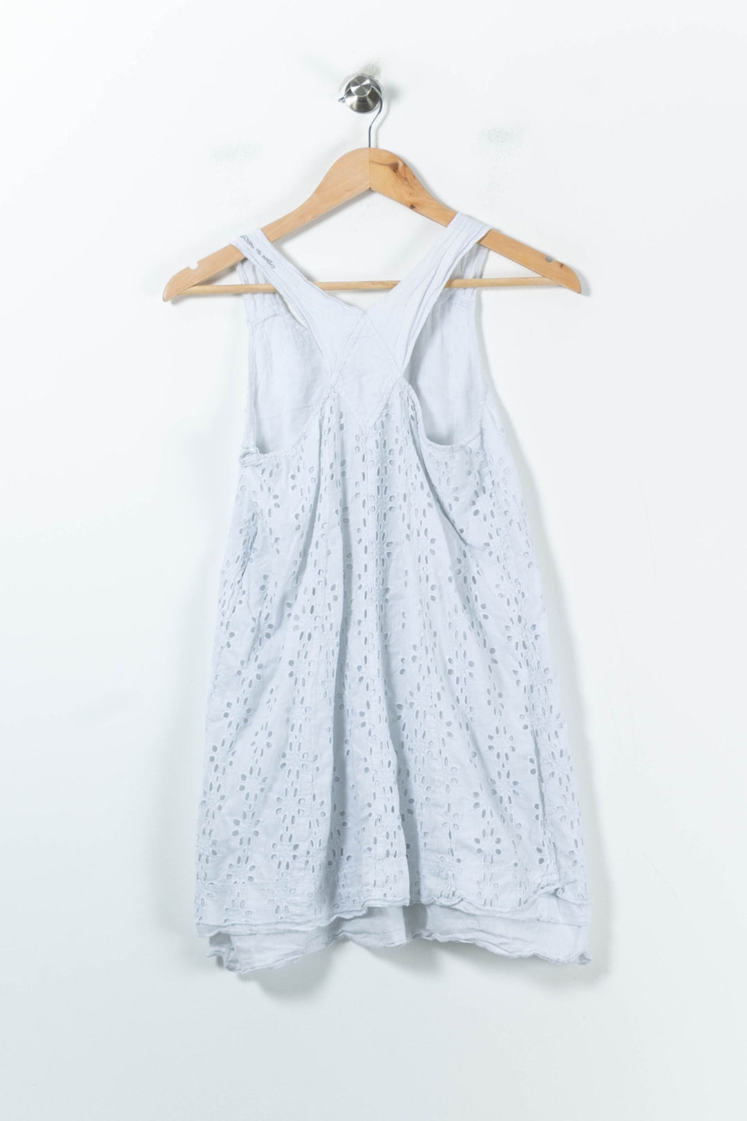 Robe Brodée Blanche - Taille S/36 de la marque IKKS | PARAD92685 - Vendu par Paradigme - Image 4