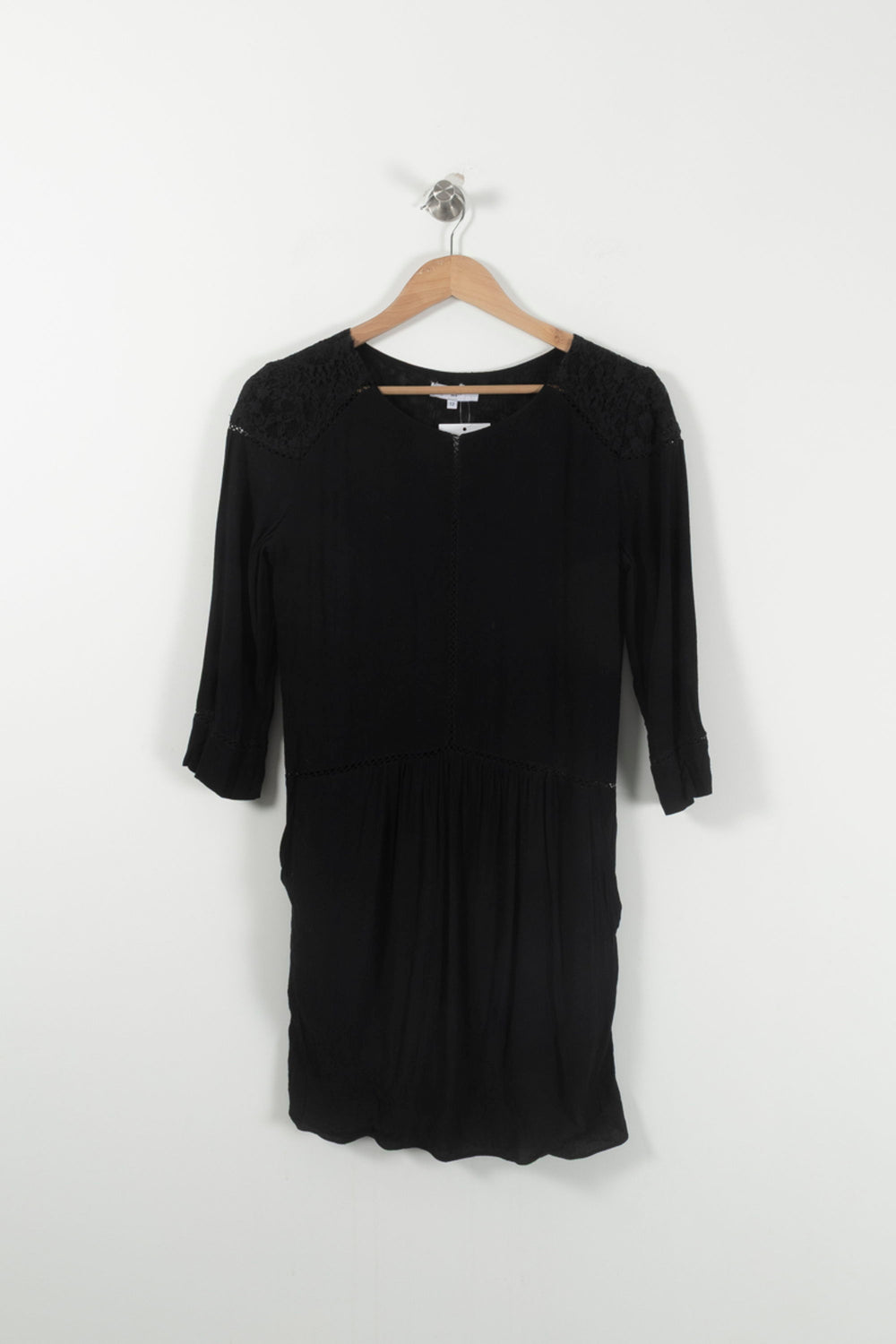 Robe Courte Noire - Taille M/38 de la marque Suncoo | PARAD92687 - Vendu par Paradigme - Image 2