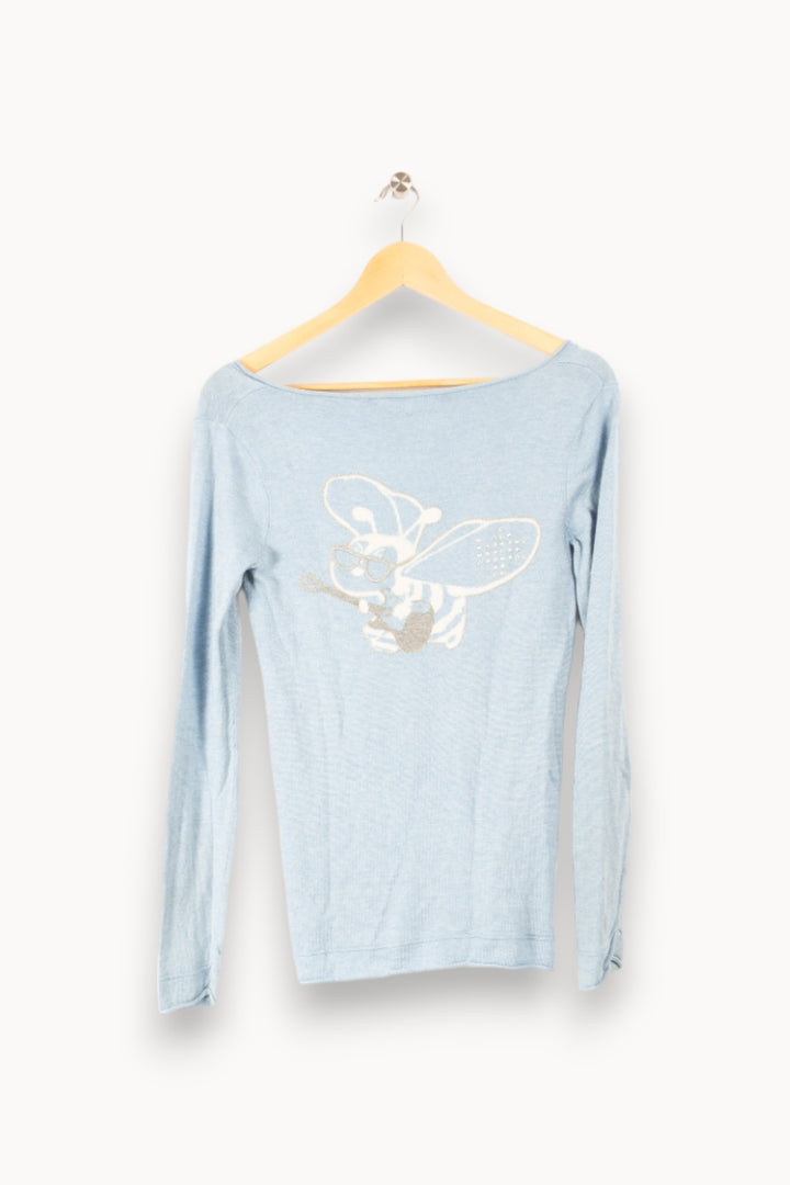 Pull bleu - Taille M / 36