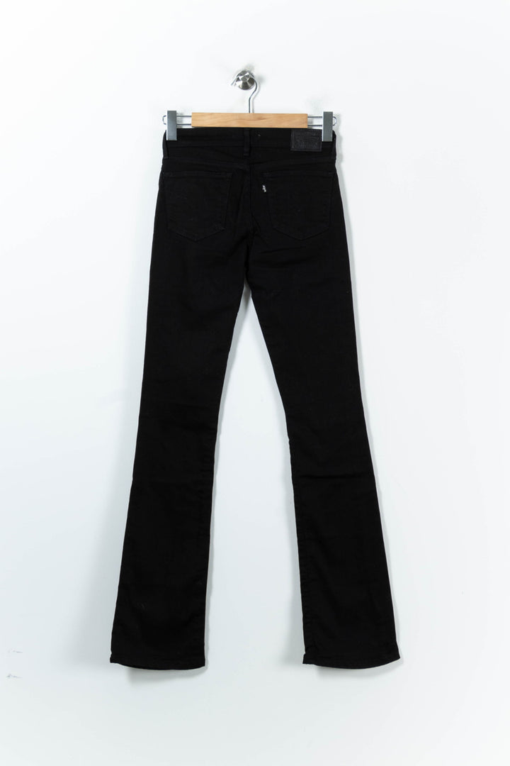 Jean Bootcut Noir - Taille S/36 de la marque Levi's | PARAD92694 - Vendu par Paradigme - Image 4