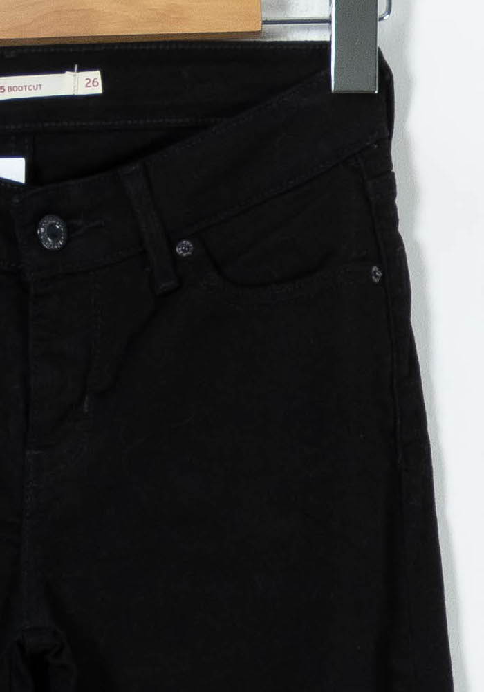 Jean Bootcut Noir - Taille S/36 de la marque Levi's | PARAD92694 - Vendu par Paradigme - Image 3