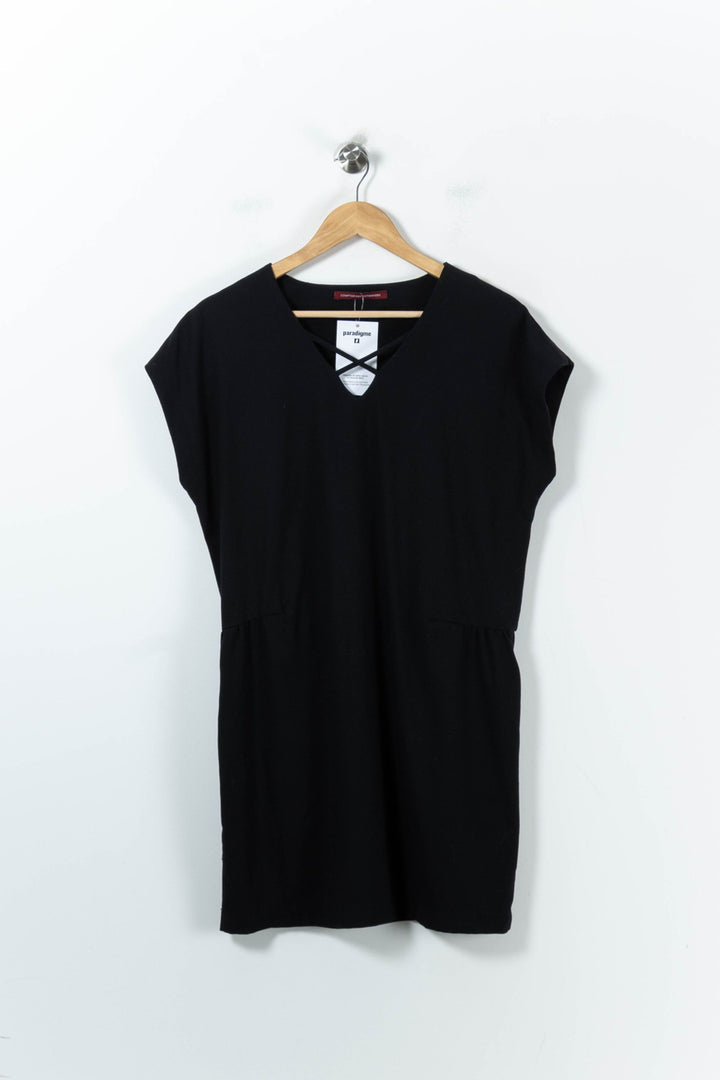 Robe Noire - Taille L/40 de la marque Comptoir des Cotonniers | PARAD92699 - Vendu par Paradigme - Image 2