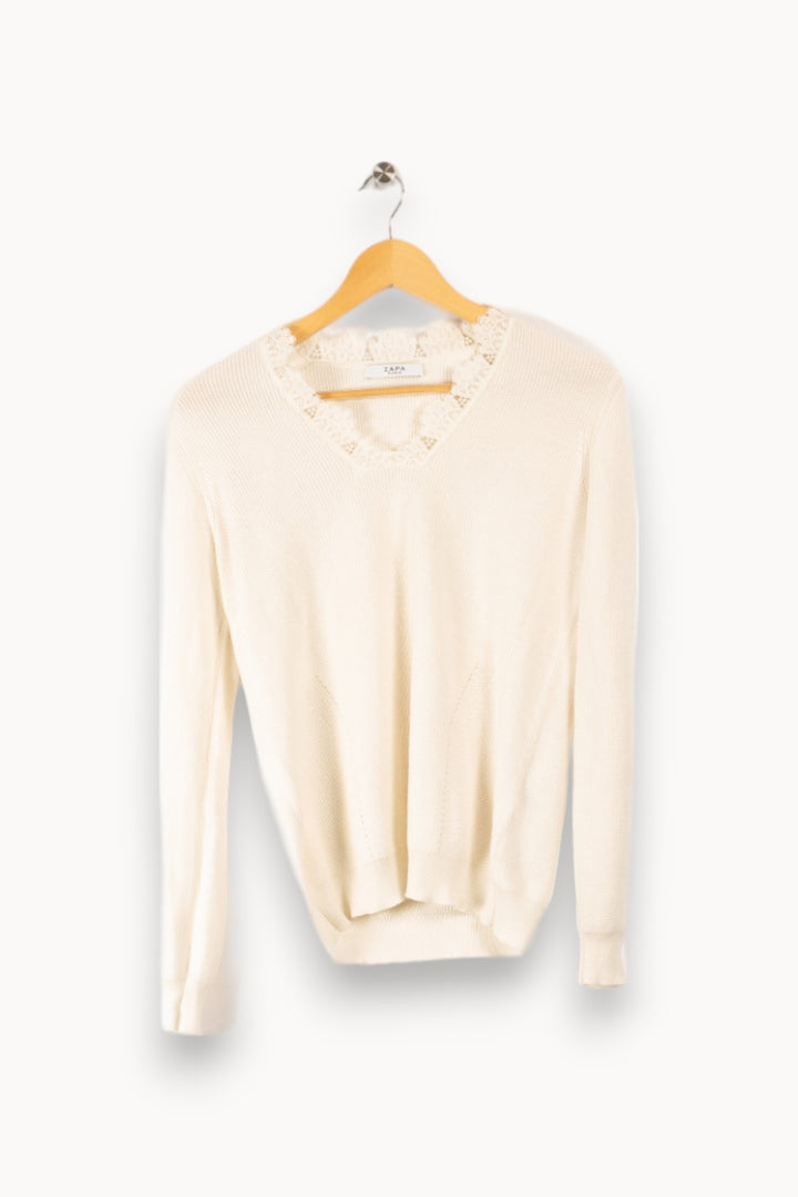 Pull blanc - Taille S