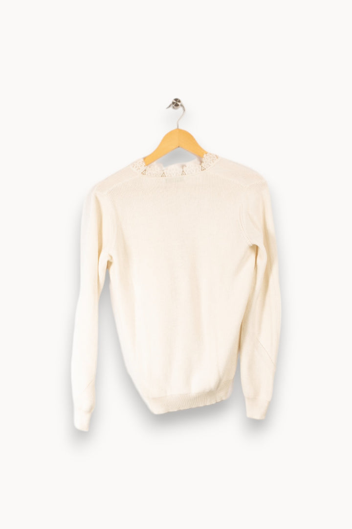 Pull blanc - Taille S