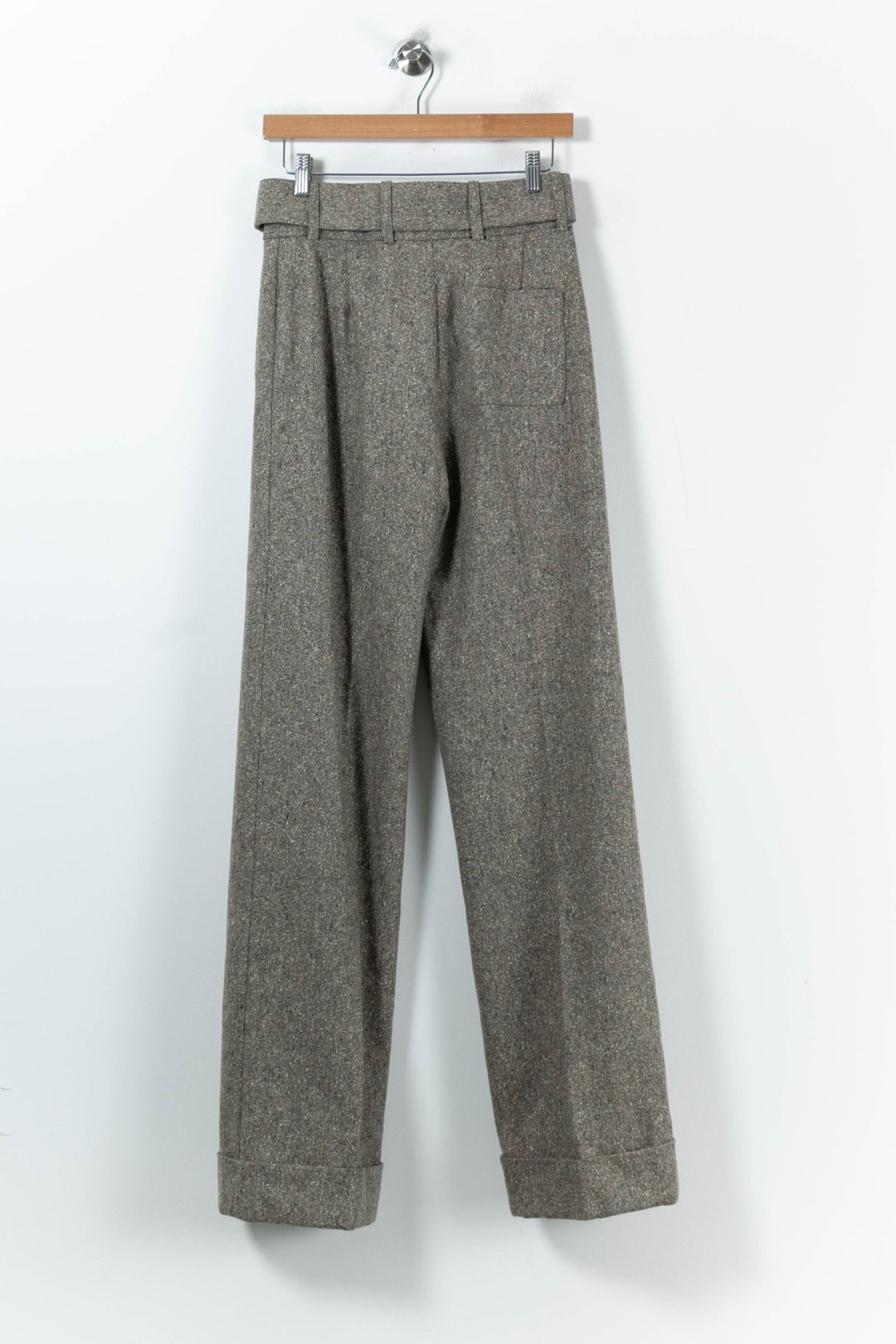 Pantalon Large Gris - Taille S/36 de la marque Sézane | PARAD92708 - Vendu par Paradigme - Image 4