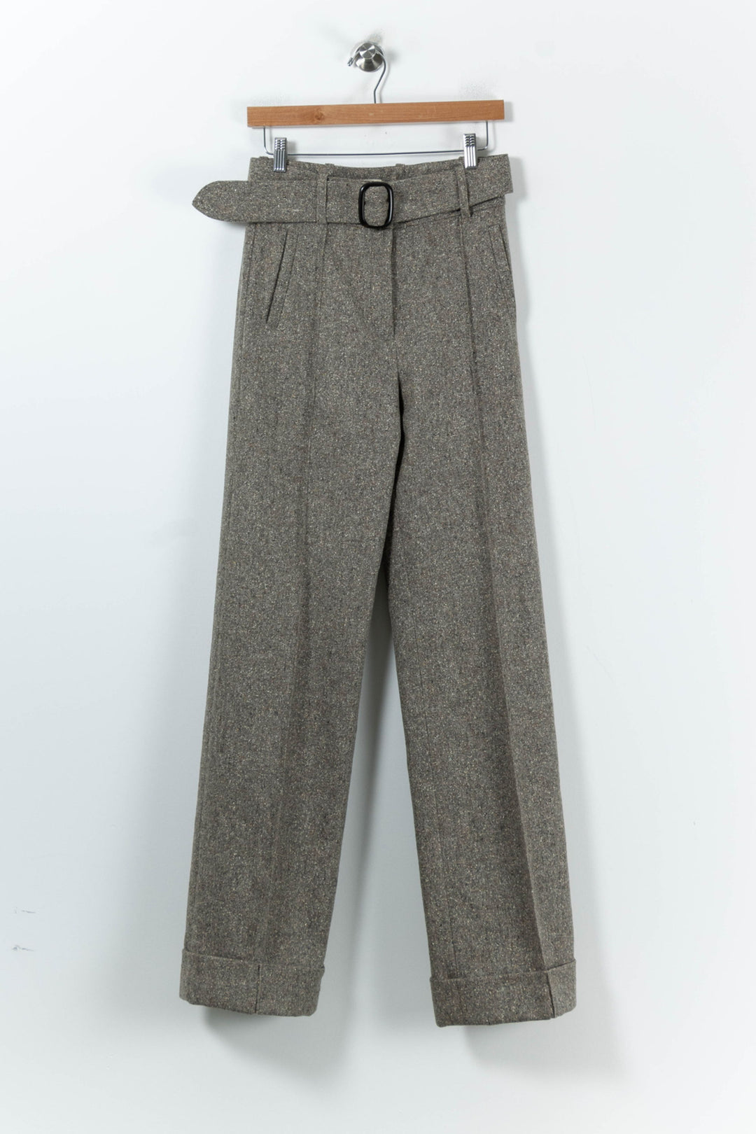 Pantalon Large Gris - Taille S/36 de la marque Sézane | PARAD92708 - Vendu par Paradigme - Image 2
