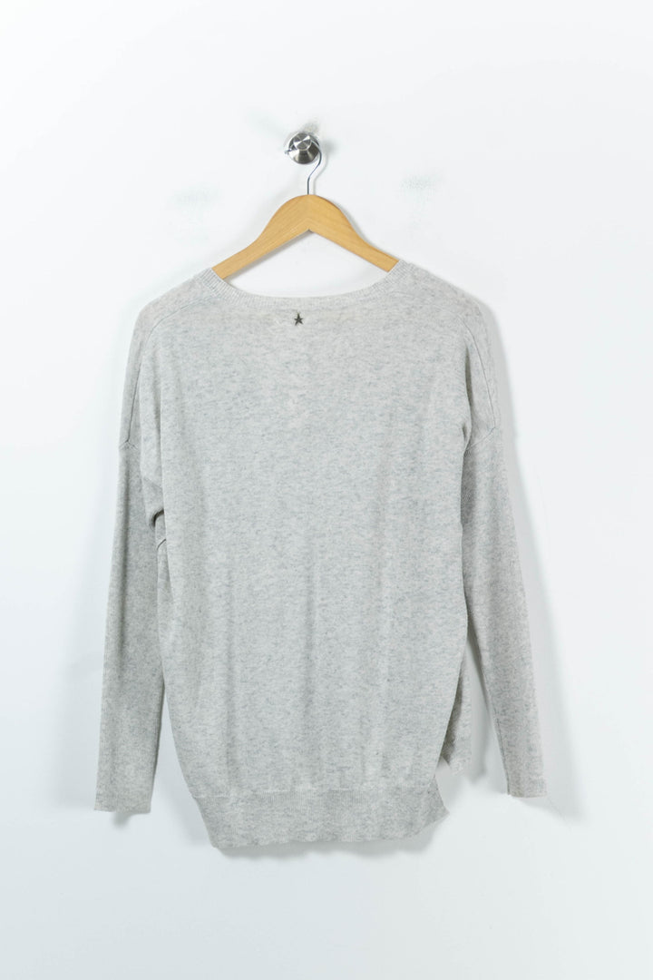 Pull Gris - Taille M/38 de la marque Sud express | PARAD92711 - Vendu par Paradigme - Image 4