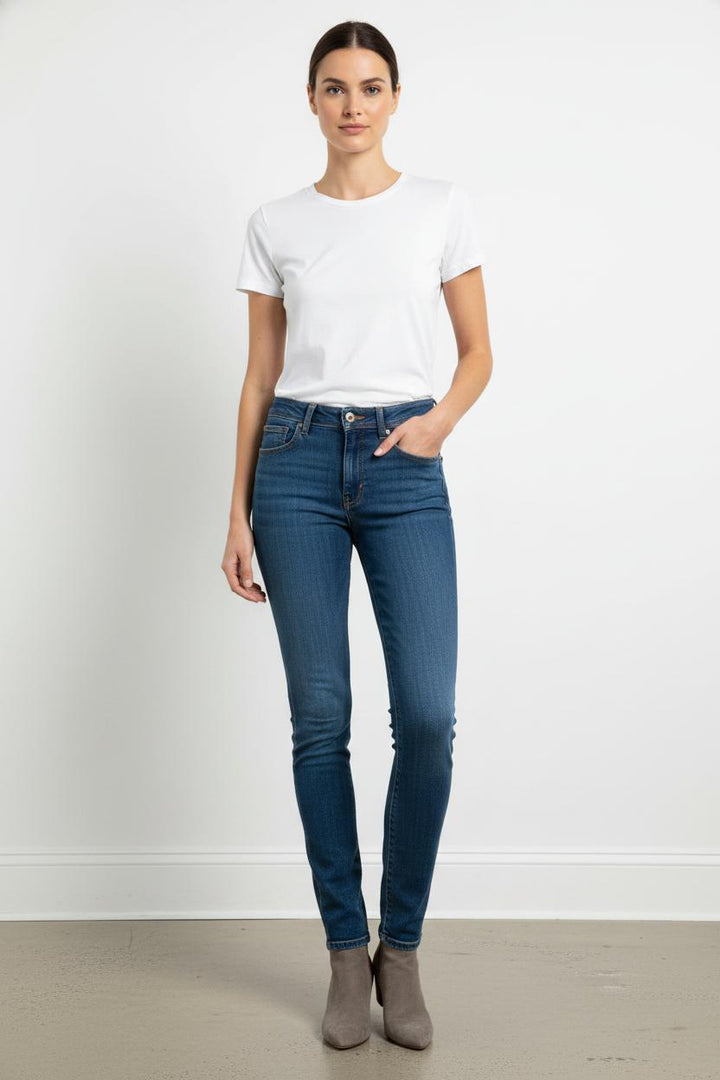 Jean Slim Bleu - Taille S/36 de la marque Sézane | PARAD92713 - Vendu par Paradigme - Image 1