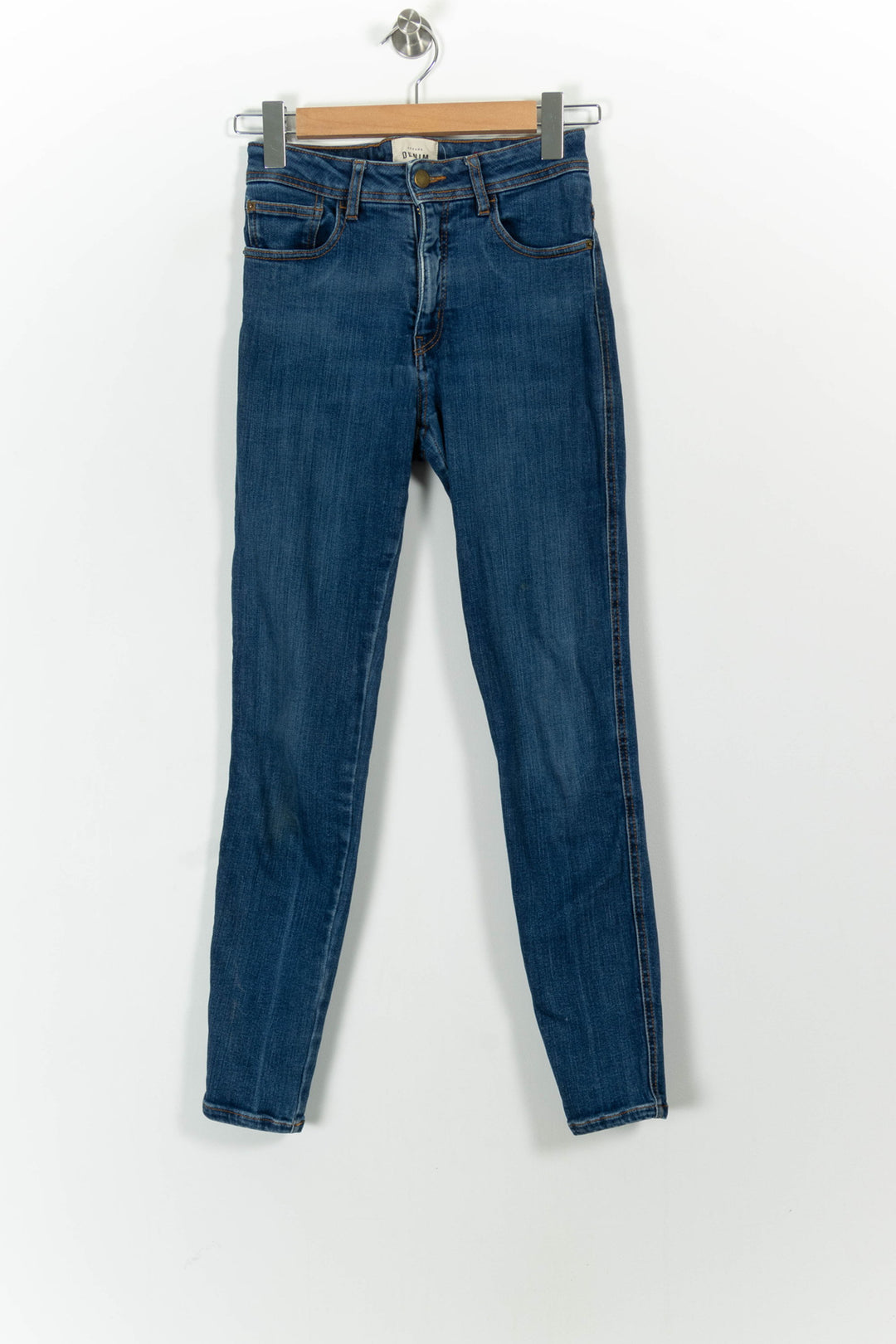 Jean Slim Bleu - Taille S/36 de la marque Sézane | PARAD92713 - Vendu par Paradigme - Image 2
