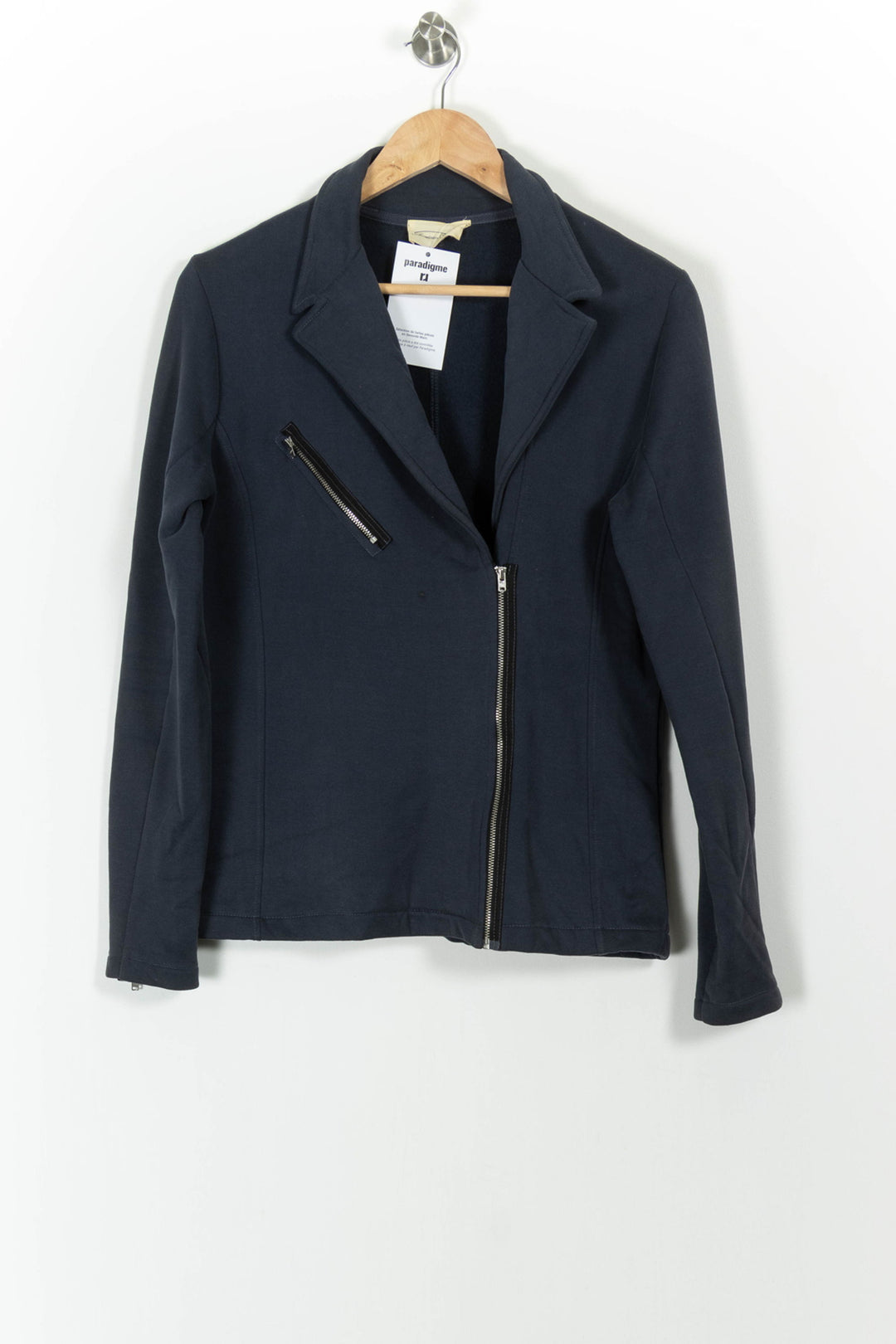 Veste Bleu Marine - Taille M/38 de la marque American Vintage | PARAD92715 - Vendu par Paradigme - Image 2