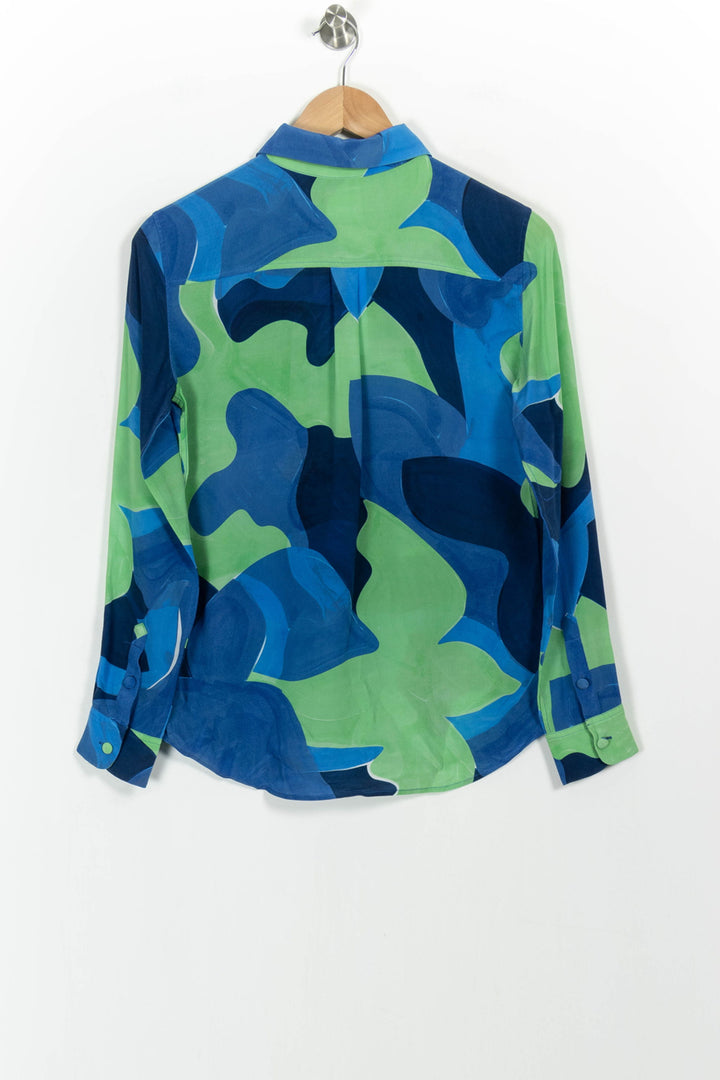 Chemise Bleu et Verte - Taille XS/34 de la marque Soi Paris | PARAD92717 - Vendu par Paradigme - Image 4