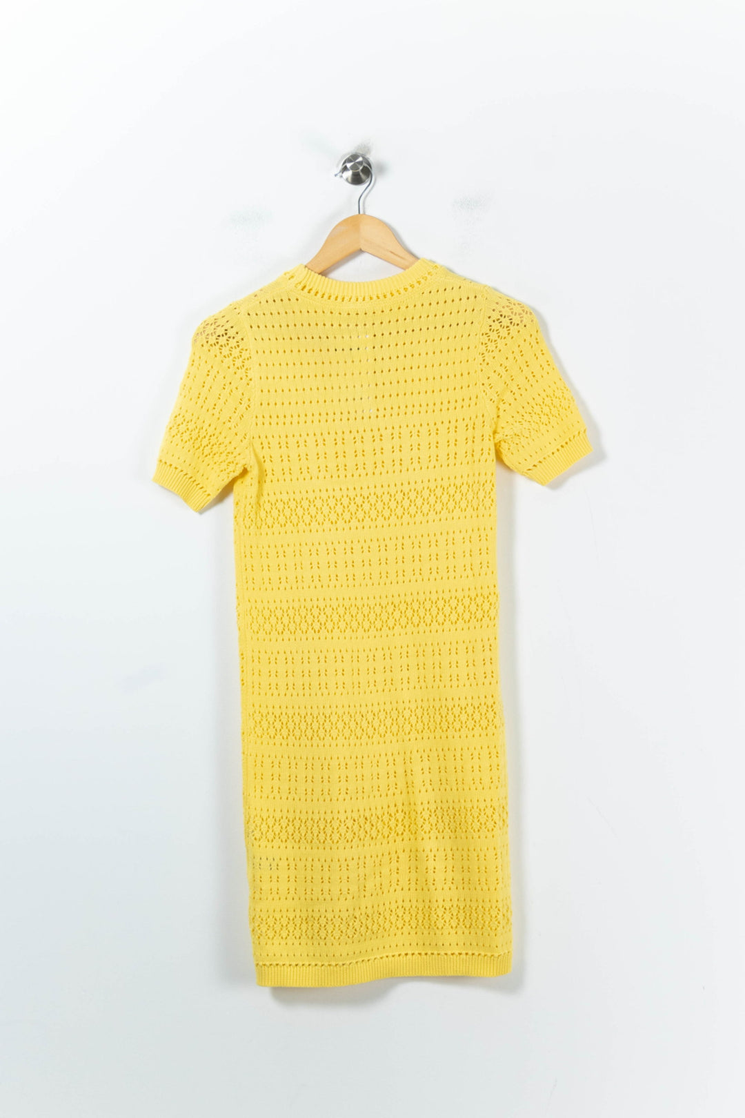 Robe Maille Jaune - Taille XS/34 de la marque Petite Mendigote | PARAD92720 - Vendu par Paradigme - Image 4