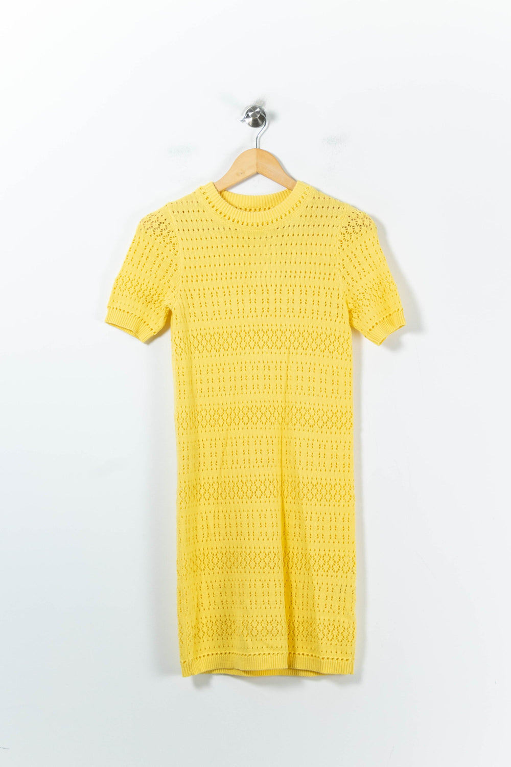 Robe Maille Jaune - Taille XS/34 de la marque Petite Mendigote | PARAD92720 - Vendu par Paradigme - Image 2