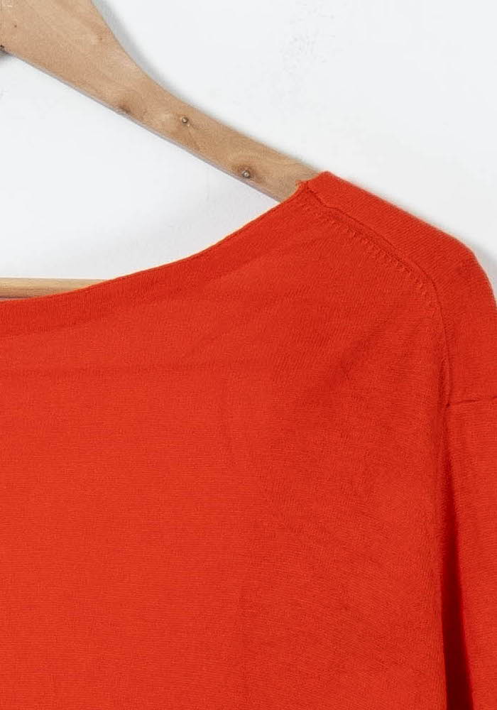 Pull Rouge - Taille S/36 de la marque ba&sh | PARAD92724 - Vendu par Paradigme - Image 3
