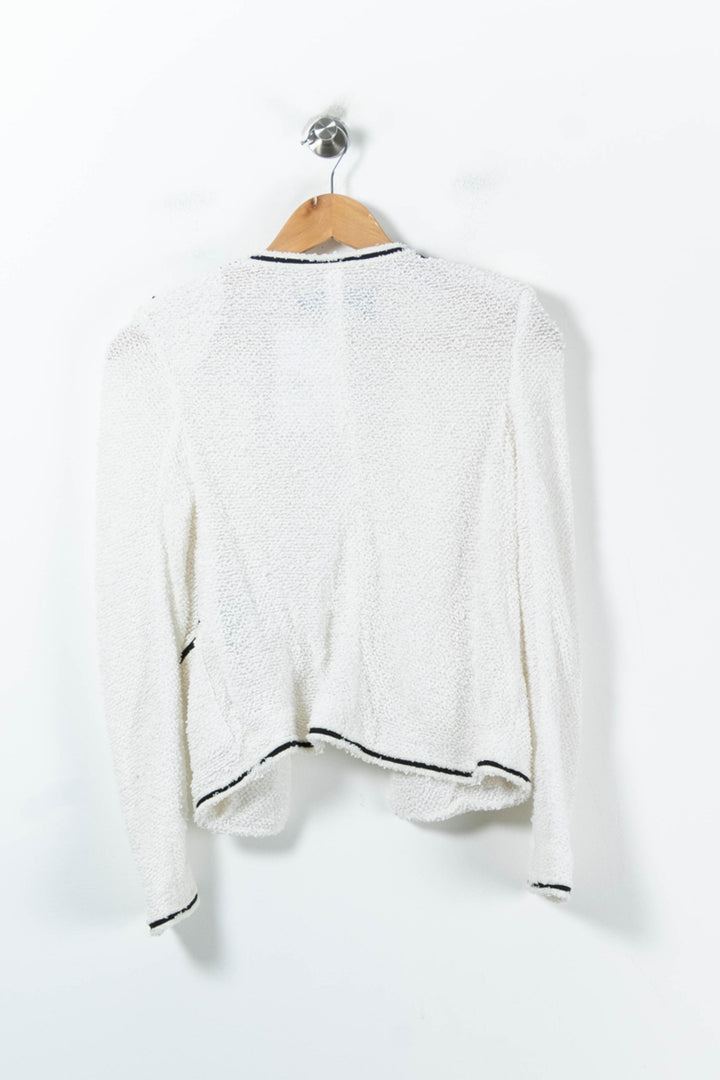 Veste Blanche et Noire - Taille S/36 de la marque The Kooples | PARAD92727 - Vendu par Paradigme - Image 4