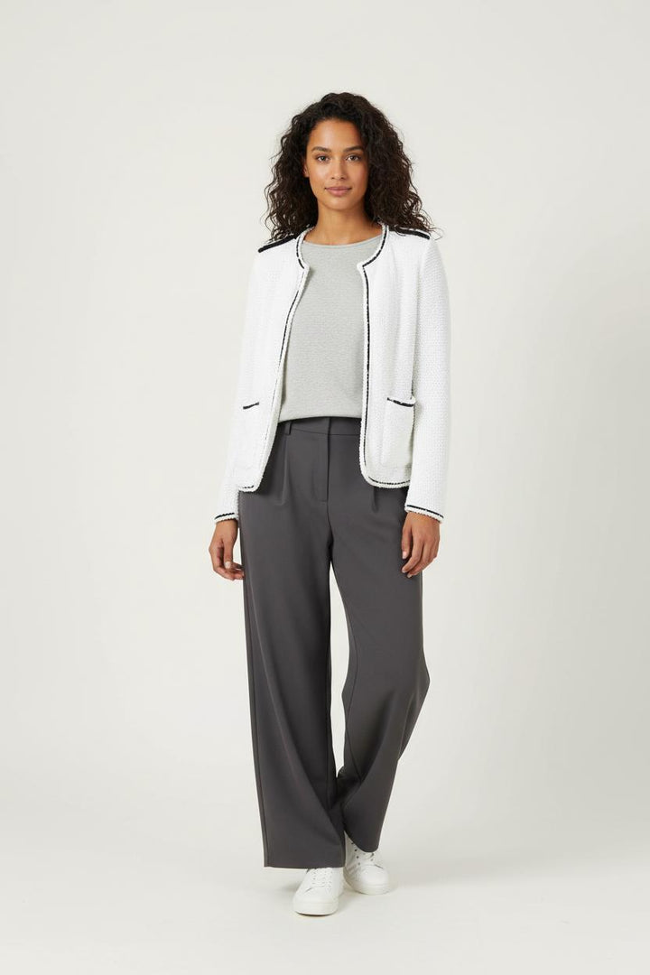 Veste Blanche et Noire - Taille S/36 de la marque The Kooples | PARAD92727 - Vendu par Paradigme - Image 1