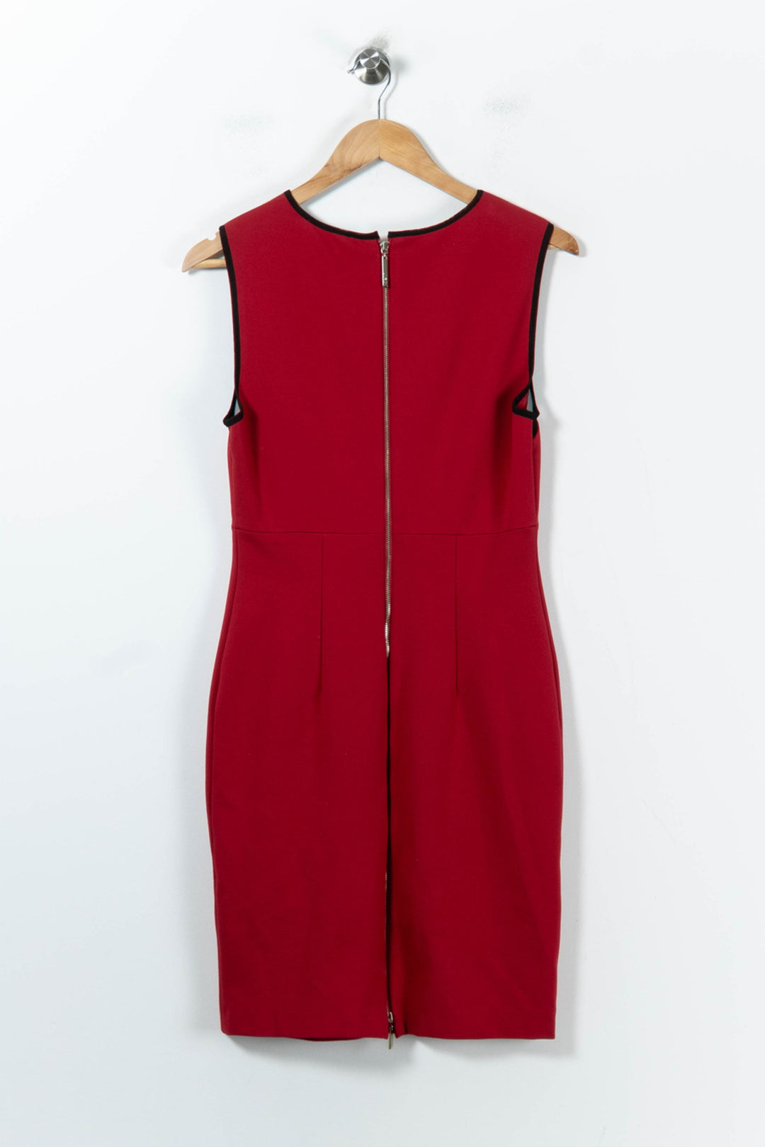 Robe Fourreau Rouge et Noire - Taille S/36 de la marque Liu Jo | PARAD92728 - Vendu par Paradigme - Image 4