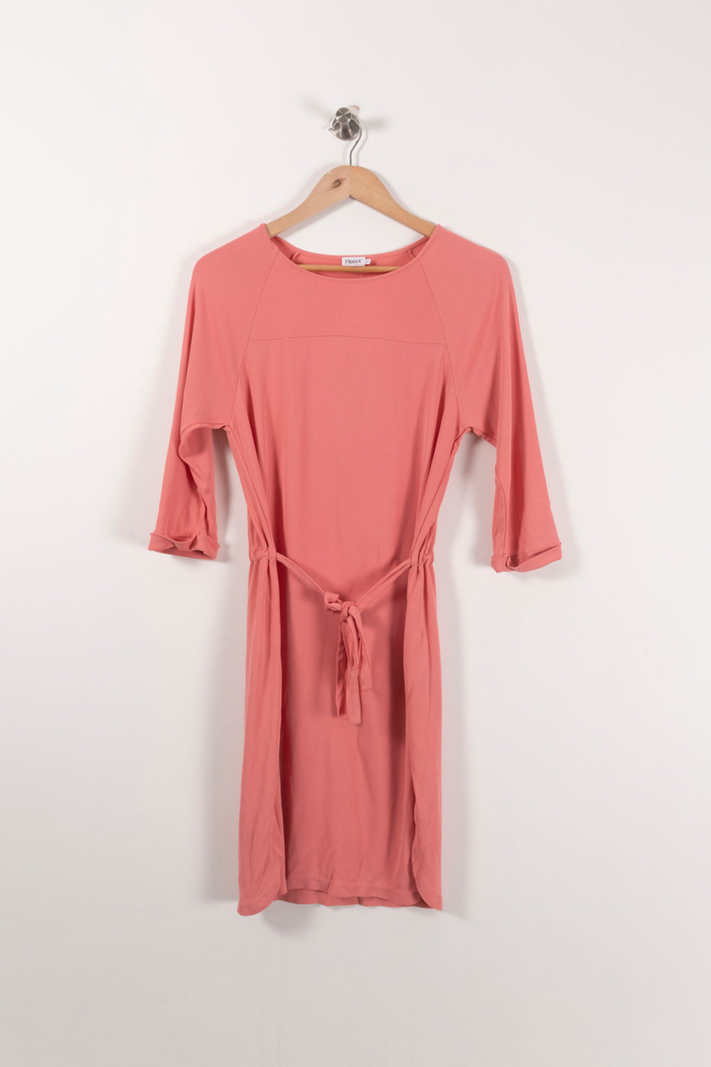 Robe Ceinturée Rose - Taille S/36 de la marque Filippa K | PARAD92729 - Vendu par Paradigme - Image 2