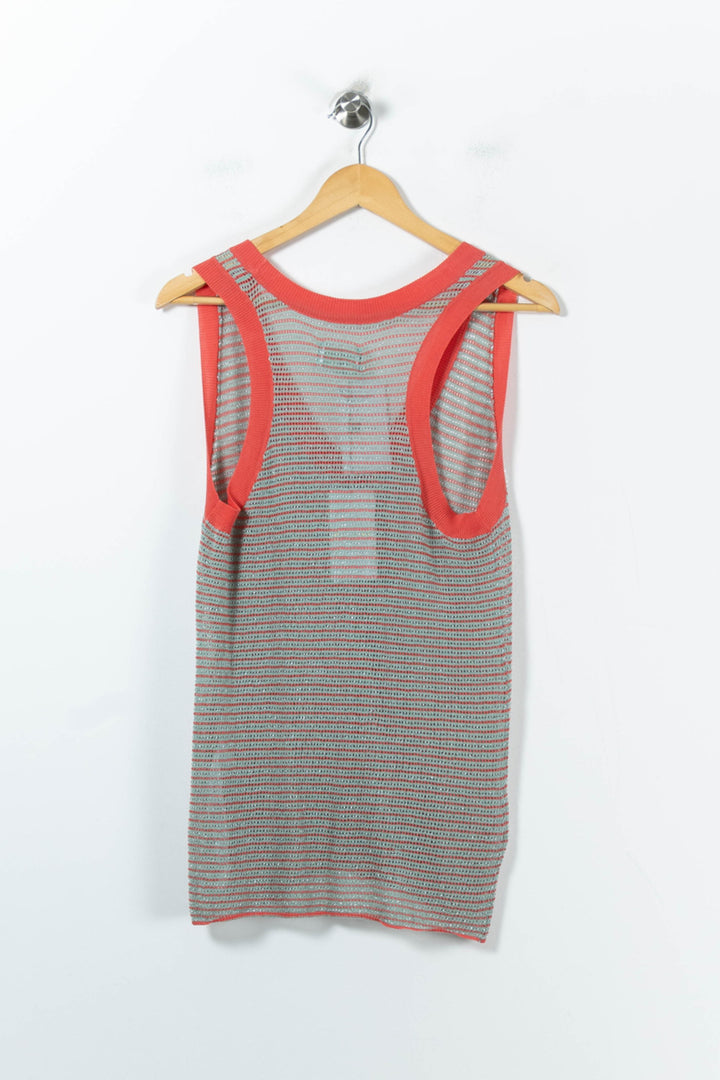 Débardeur Rose et Gris - Taille M/38 de la marque Zadig&Voltaire | PARAD92732 - Vendu par Paradigme - Image 4