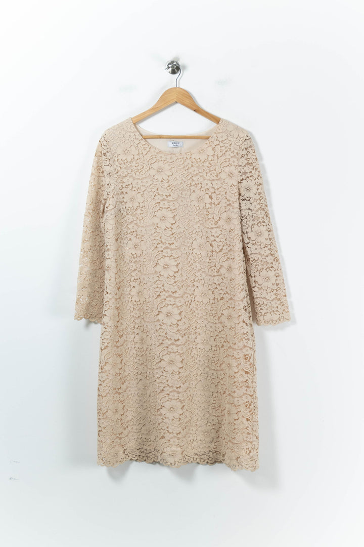 Robe en Dentelle Beige - Taille XXXL/46 de la marque Weill | PARAD92741 - Vendu par Paradigme - Image 4
