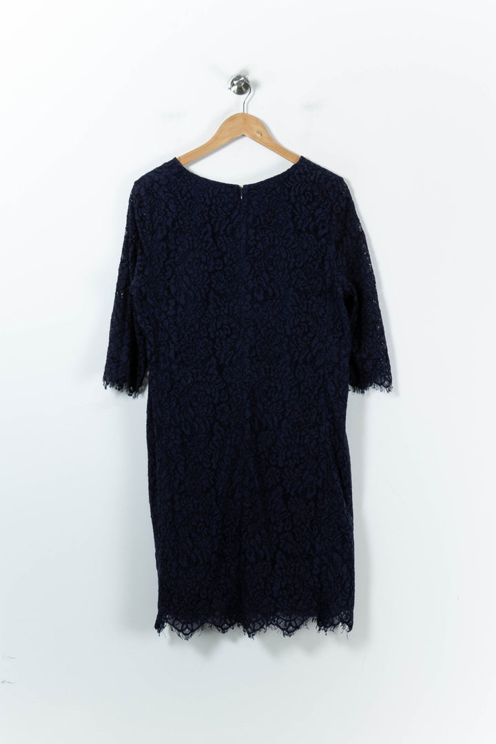 Robe en Dentelle Bleue - Taille XXXL/46 de la marque Weill | PARAD92742 - Vendu par Paradigme - Image 4