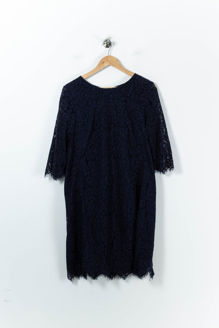 Robe en Dentelle Bleue - Taille XXXL/46 de la marque Weill | PARAD92742 - Vendu par Paradigme - Image 2