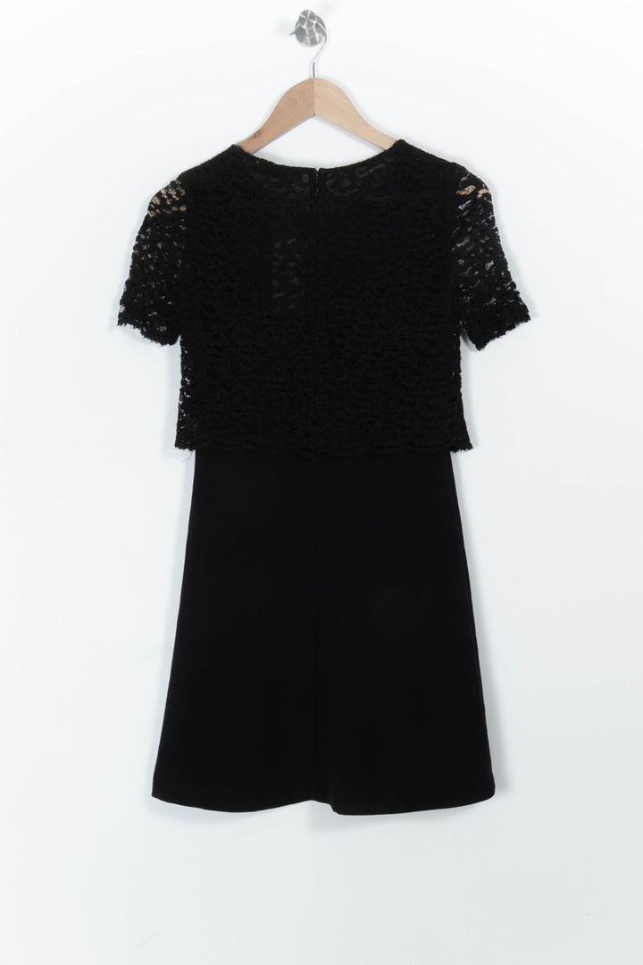 Robe Midi Noire - Taille XS/34 de la marque The Kooples | PARAD92746 - Vendu par Paradigme - Image 4